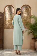 2Pc - Embroidered Zarri Lawn Dress