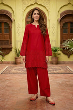 Schiffli Embroidered Dress