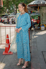 3 Piece Cambric Suit-Printed