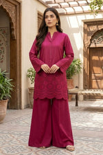 Schiffli Embroidered Dress