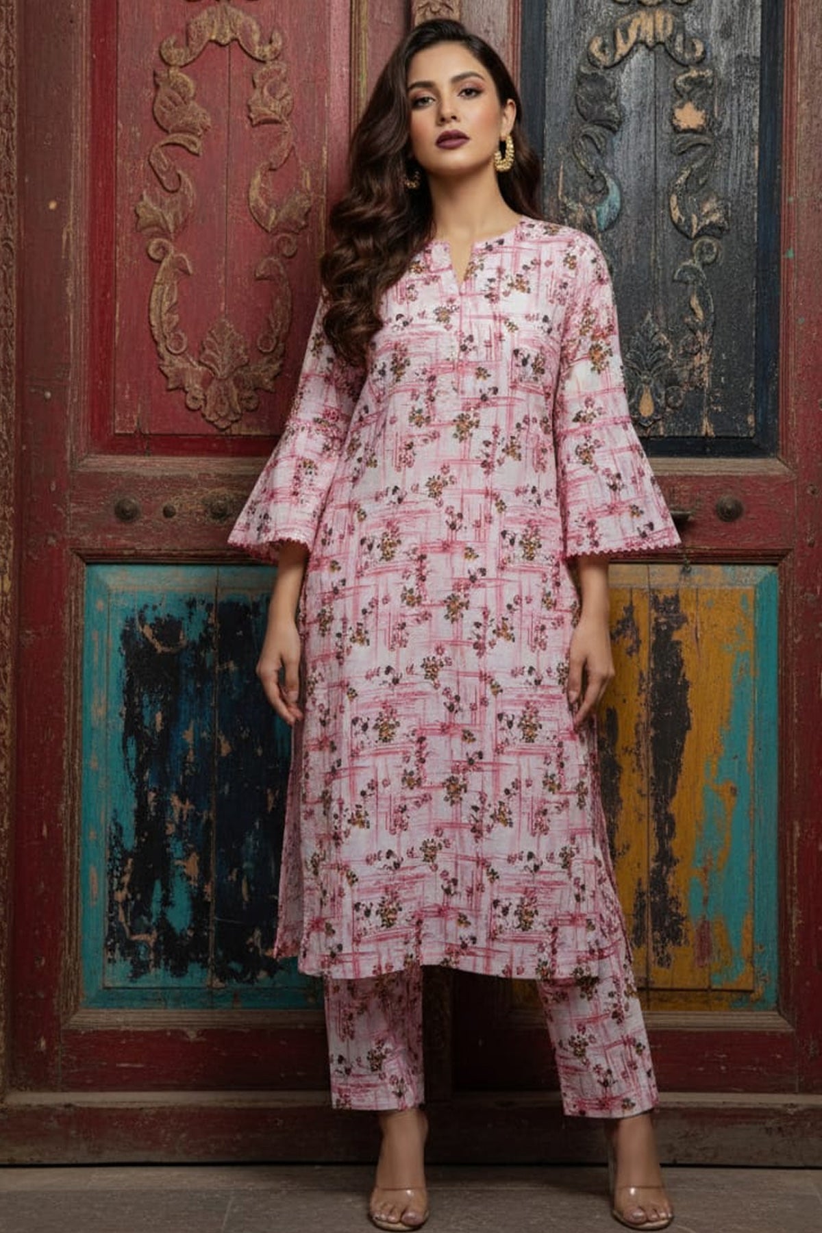 2 Piece Lawn Suit-Printed (Pret)