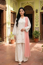 Lawn Embroidered Dress