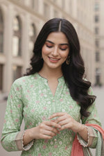3 Piece Lawn Suit-Printed