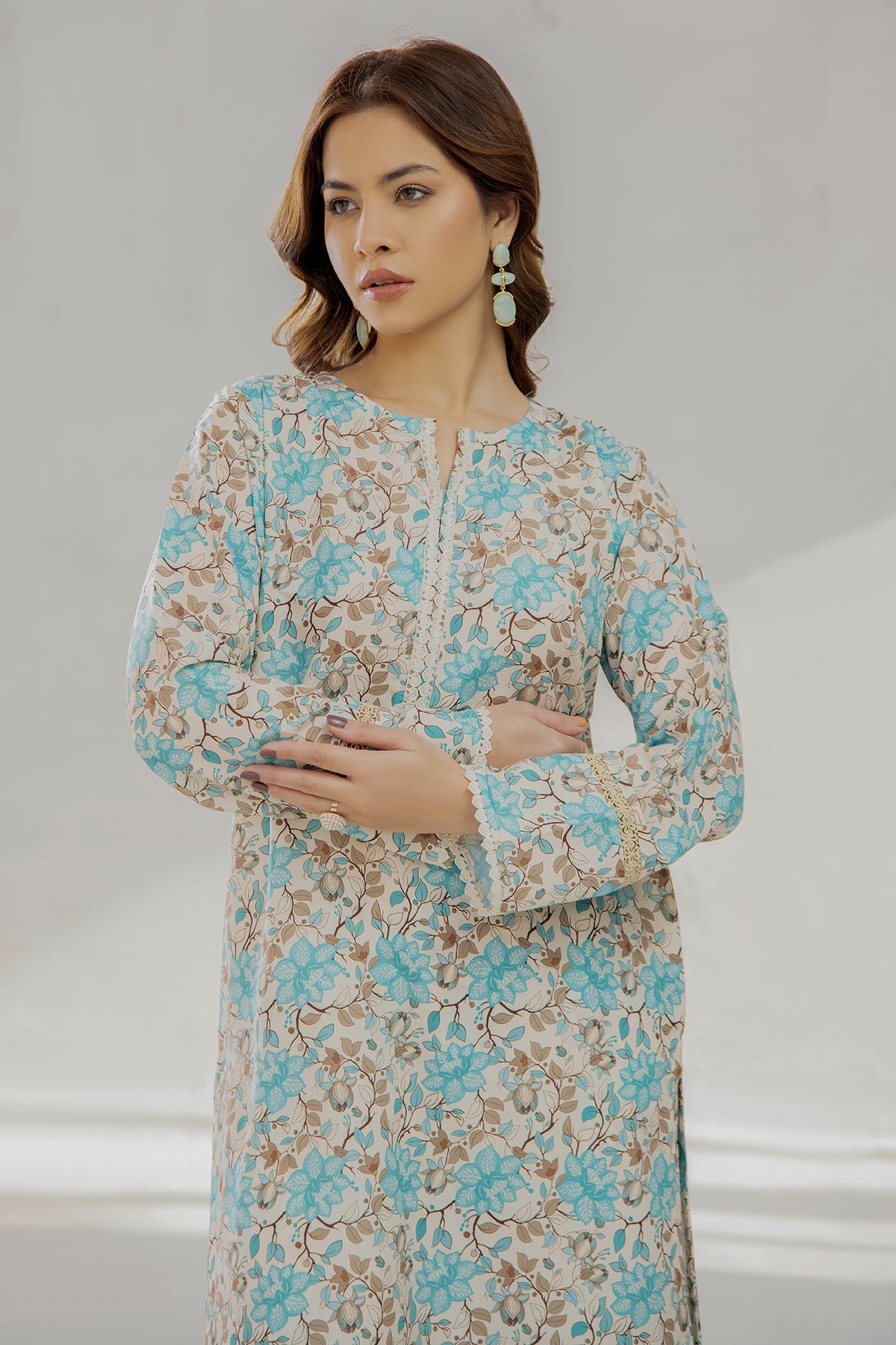 2 Piece Lawn Suit-Printed (Pret)