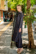 3 Piece Cambric Suit-Printed