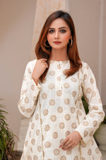 Khaddar Suit-Paste Printed Shirt