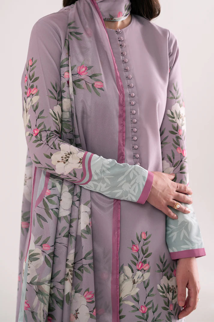 3 Piece Cambric Suit-Printed