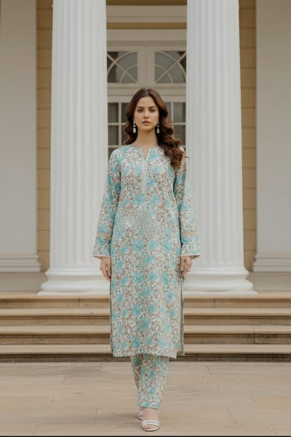 2 Piece Lawn Suit-Printed (Pret)