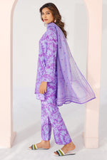 3 Piece Cambric Suit-Printed