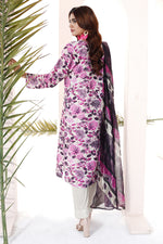 3 Piece Lawn Suit-Printed