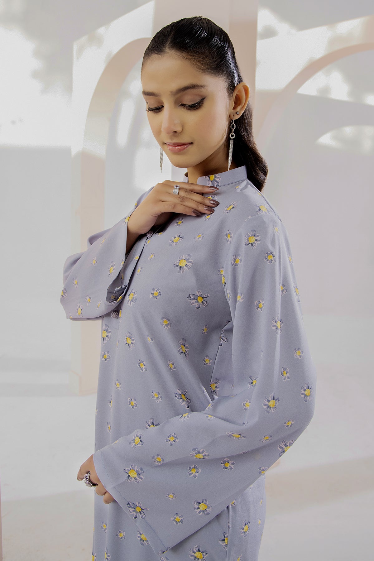 2 Piece Georgette Suit-Printed (Pret)