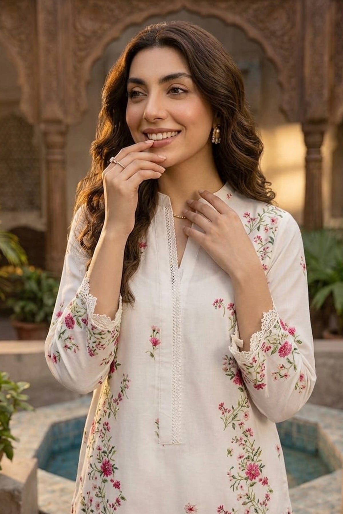 3 Piece Lawn Suit-Printed