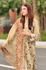 3 Piece Cambric Suit-Printed