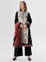 3 Piece Khaddar Suit-Printed