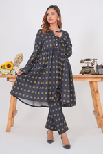 2 Piece Khaddar Suit-Printed