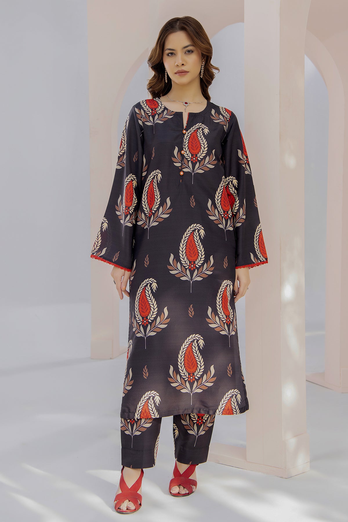 2 Piece Lawn Suit-Printed (Pret)