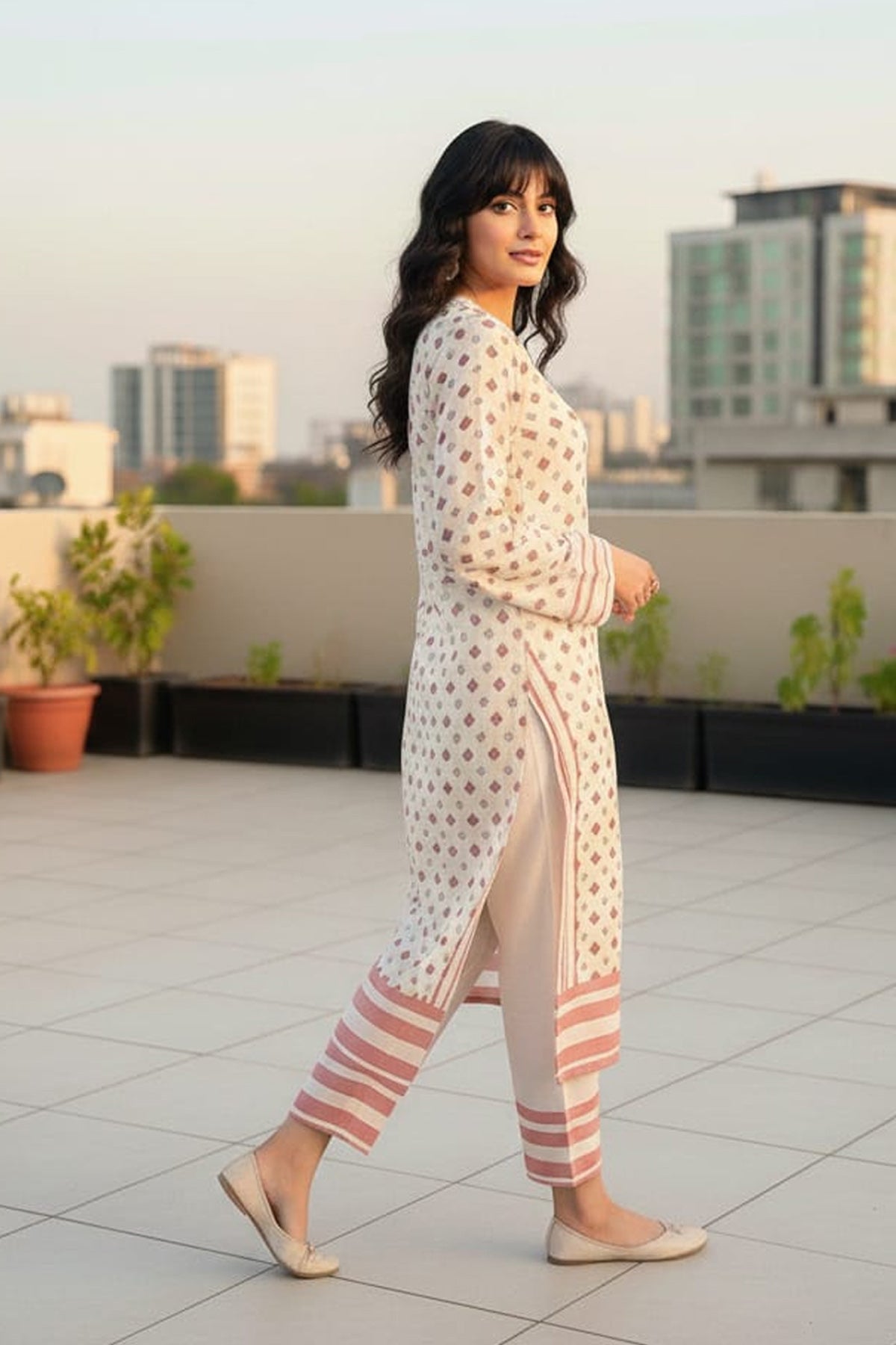 2 Piece Lawn Suit-Printed (Pret)