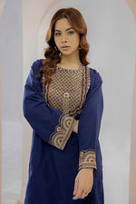 2 Piece Cotton Suit-Embroidered (Pret)