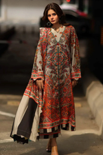 3 Piece Khaddar Suit-Printed