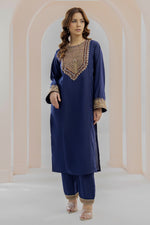 2 Piece Cotton Suit-Embroidered (Pret)