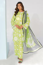 3 Piece Cambric Suit-Printed