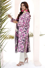 3 Piece Lawn Suit-Printed