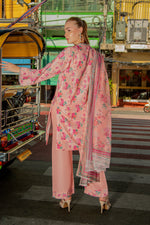 3 Piece Cambric Suit-Printed