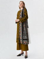 3 Piece Khaddar Suit-Printed