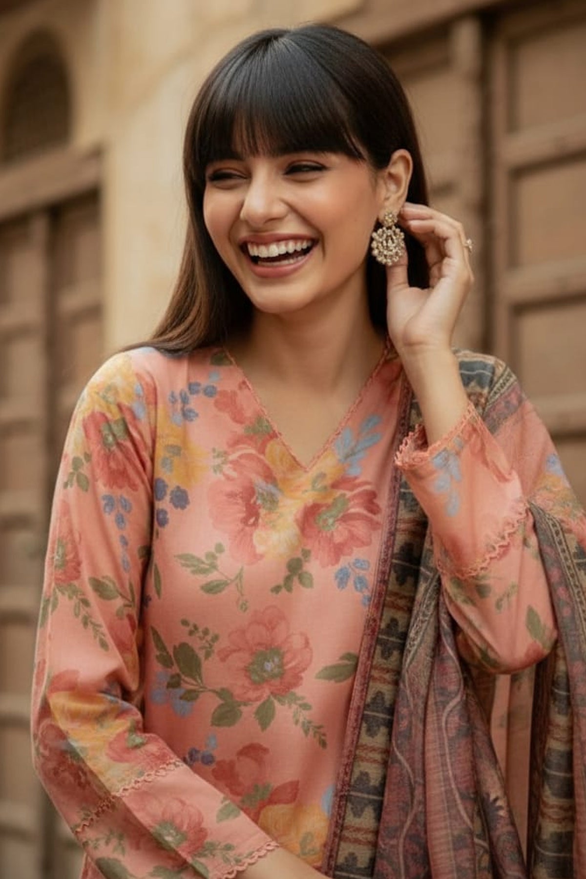 3 Piece Lawn Suit-Printed