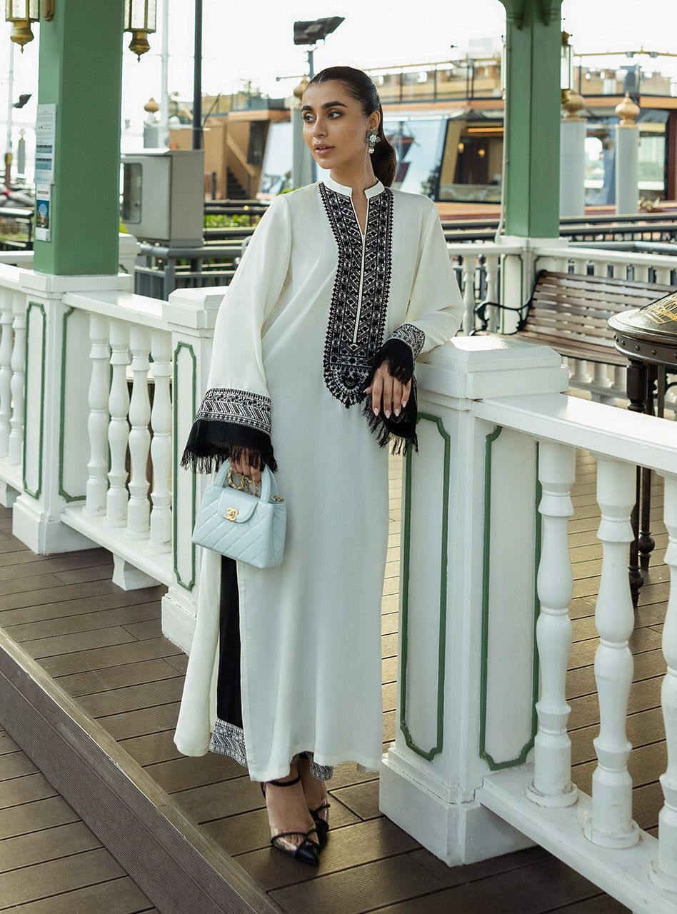 2Pc - Embroidered Dress