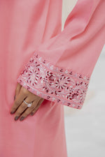 2 Piece Raw Silk Suit-Embroidered (Pret)