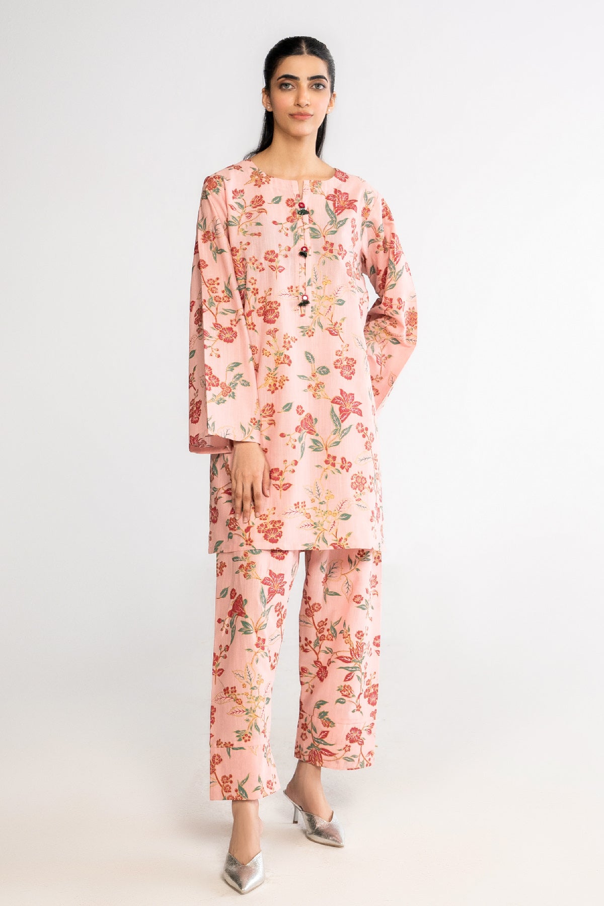 2 Piece Khaddar Suit-Paste Print