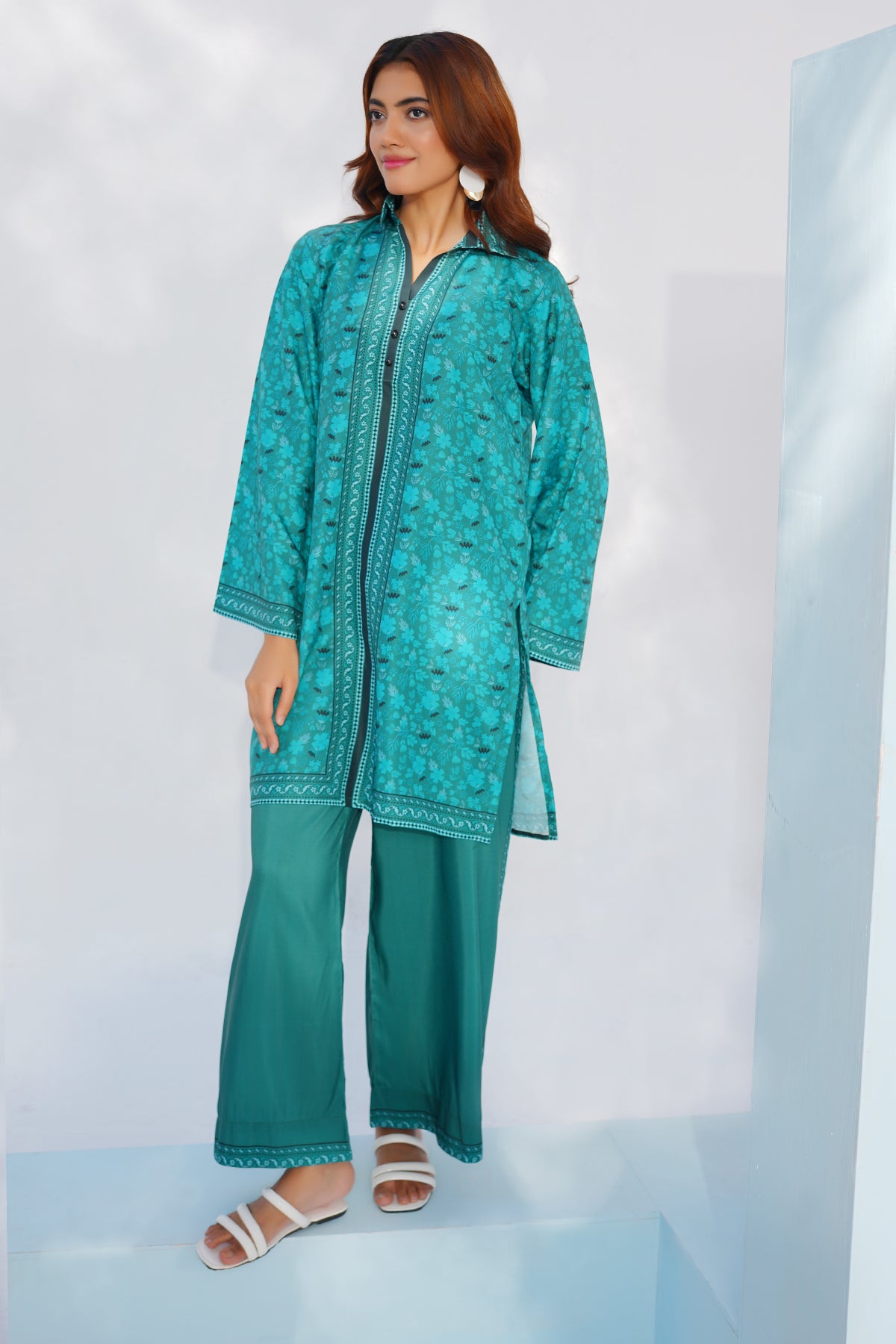 2 Piece Lawn Suit-Printed (Pret)