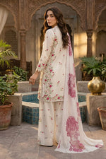 3 Piece Lawn Suit-Printed