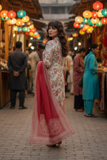 3 Piece Lawn Suit-Printed