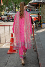 3 Piece Cambric Suit-Printed