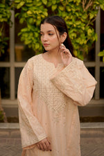 2Pc - Embroidered Zarri Lawn Dress