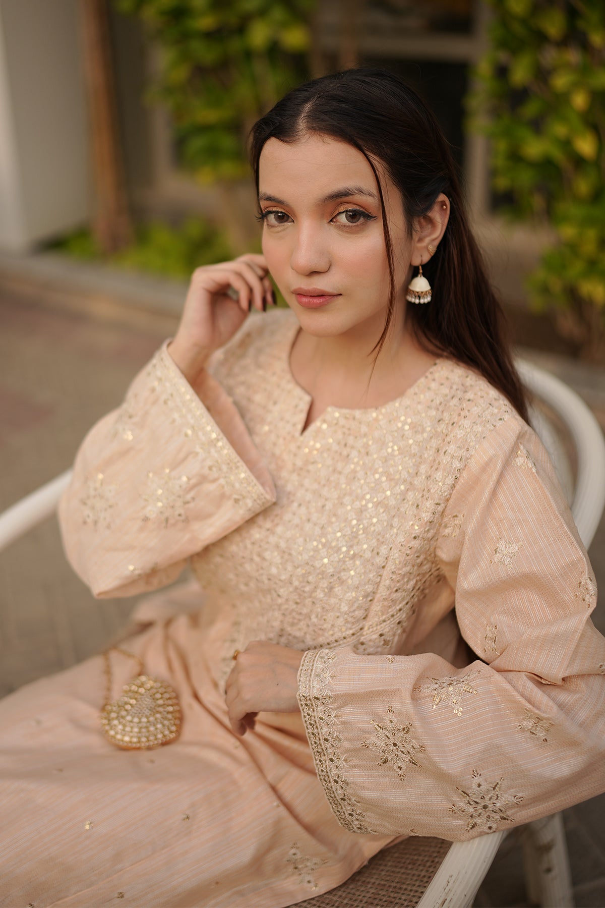 2Pc - Embroidered Zarri Lawn Dress