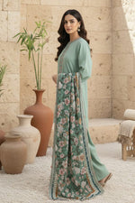 3Piece Lawn Embroidered Dress