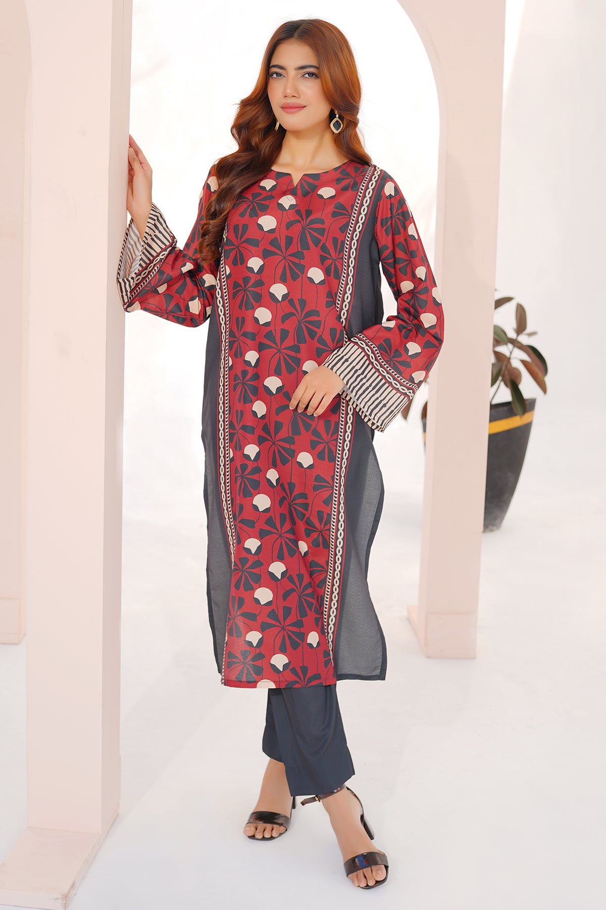 2 Piece Lawn Suit-Printed (Pret)