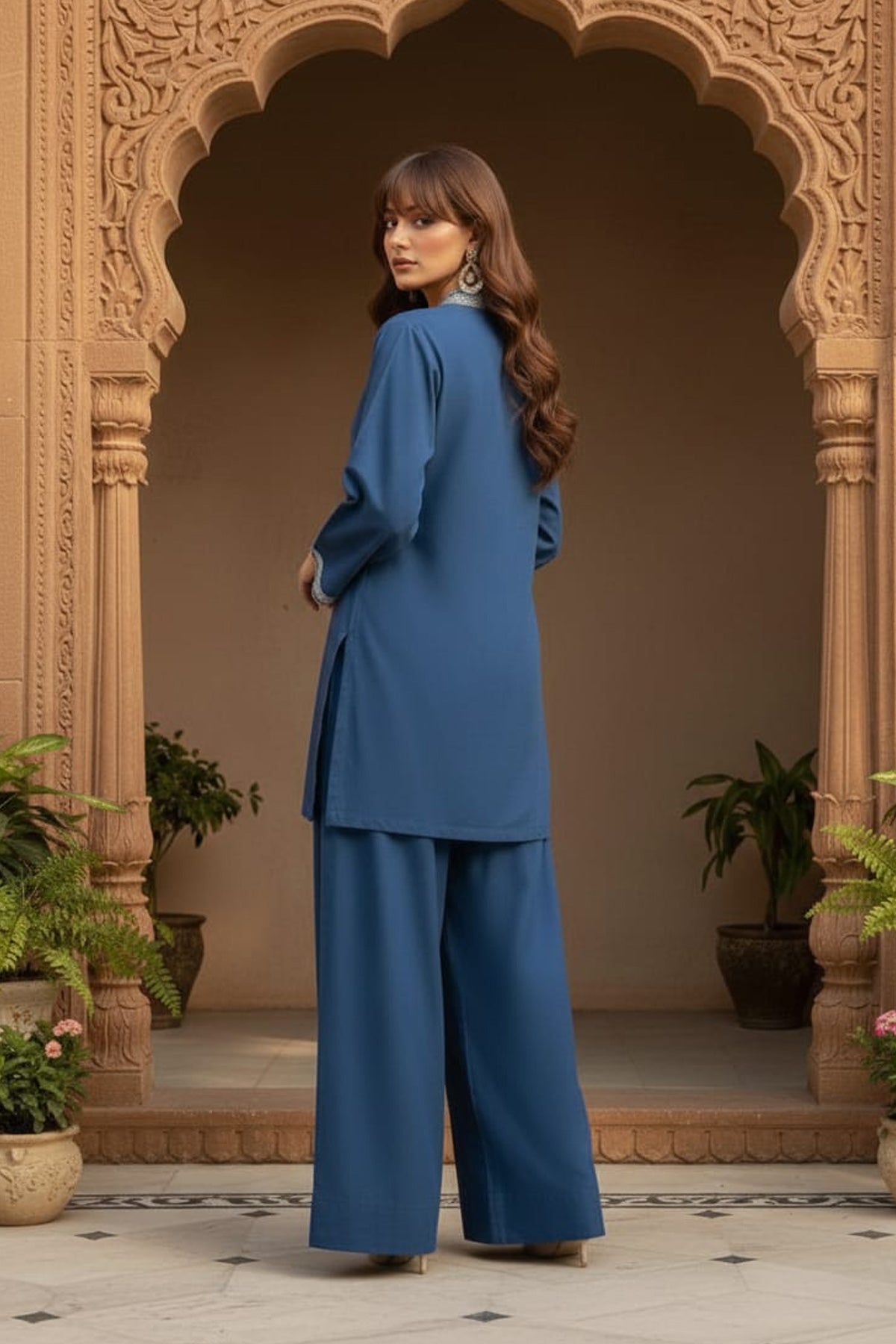 3Piece Lawn Embroidered Dress