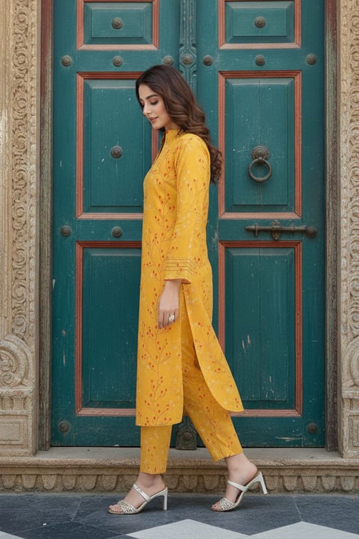 2 Piece Lawn Suit-Printed (Pret)