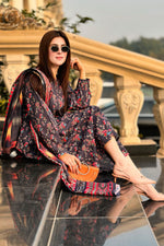 3 Piece Cambric Suit-Printed