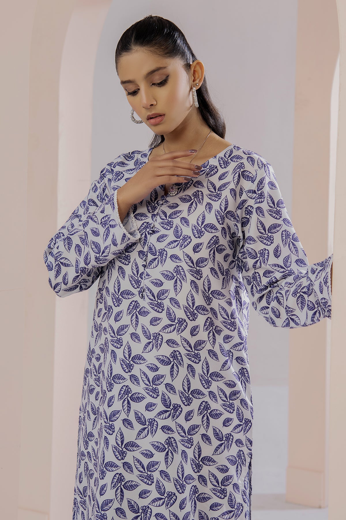 2 Piece Lawn Suit-Printed (Pret)