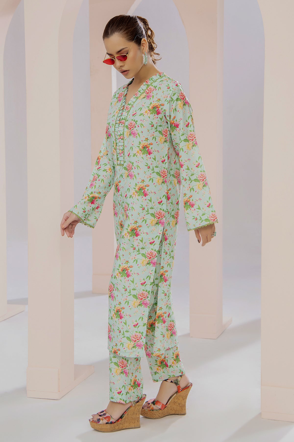 2 Piece Lawn Suit-Printed (Pret)
