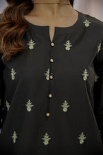 2 Piece Cotton Suit-Embroidered (Pret)