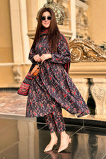 3 Piece Cambric Suit-Printed