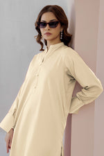 2 Piece CottonCo-ord Set (Cream)