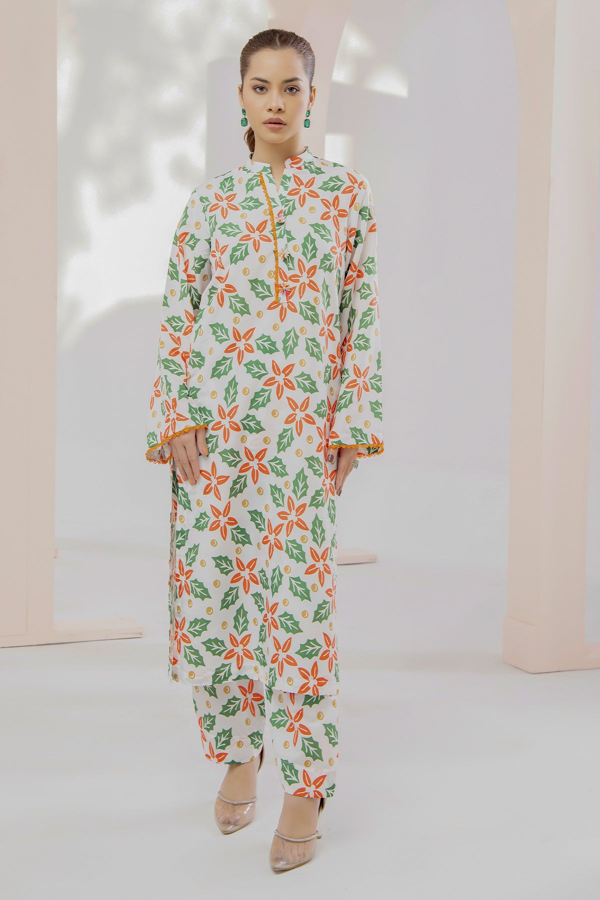 2 Piece Lawn Suit-Printed (Pret)