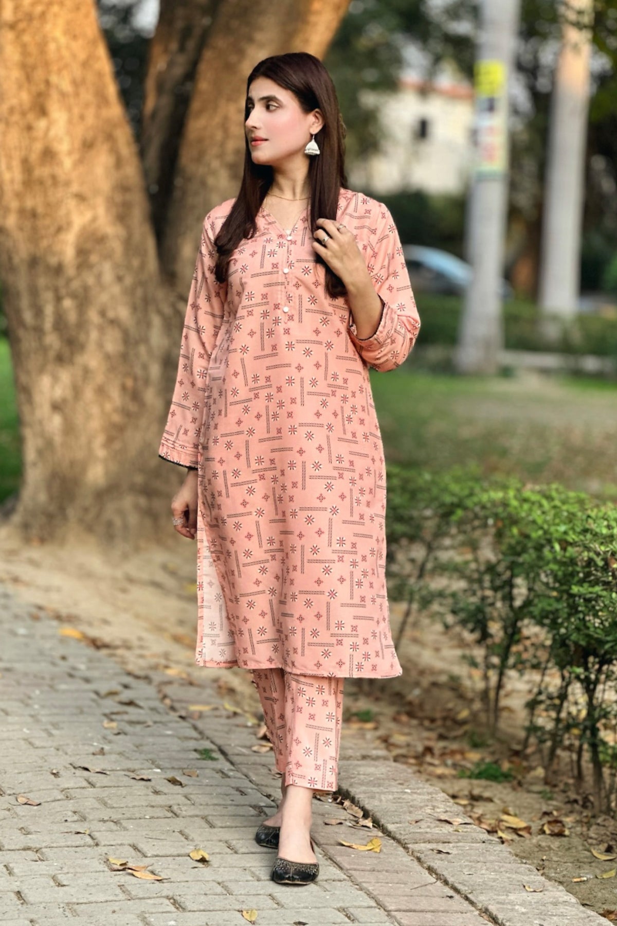 2 Piece Lawn Suit-Printed (Pret)